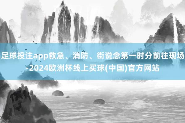 足球投注app救急、消防、街说念第一时分前往现场-2024欧洲杯线上买球(中国)官方网站